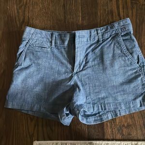 JCrew chambray shorts